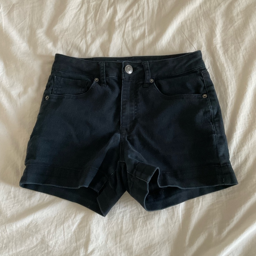 Aeropostal Dark Blue Jean Shorts